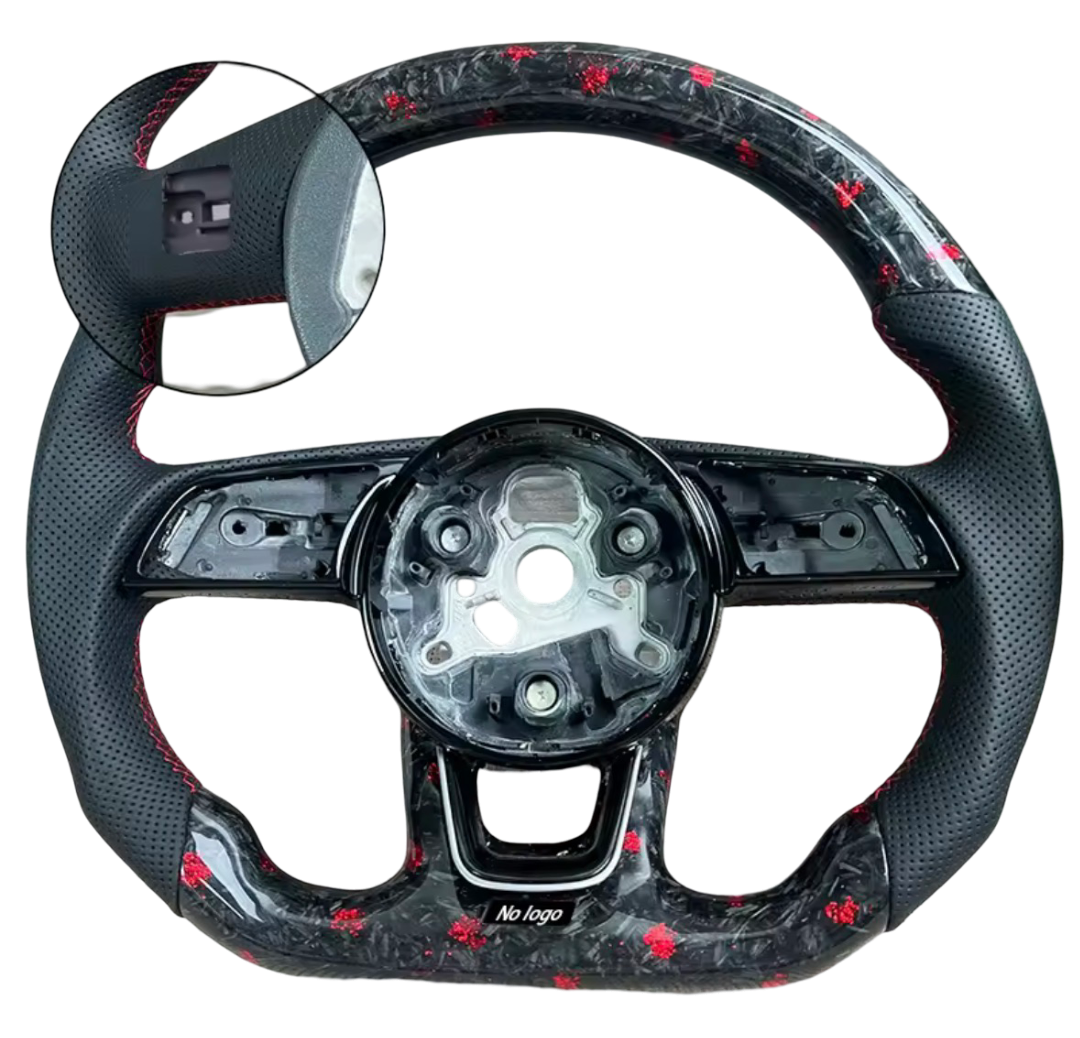 Volant Carbone Audi A4 B9 / A3 8Y – S-Line RS3 RS4 S3 S4
